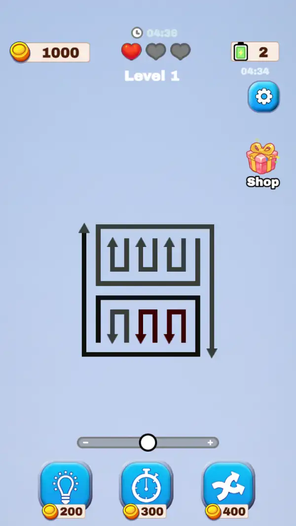 Arrow Maze Solve gameplay screenshot