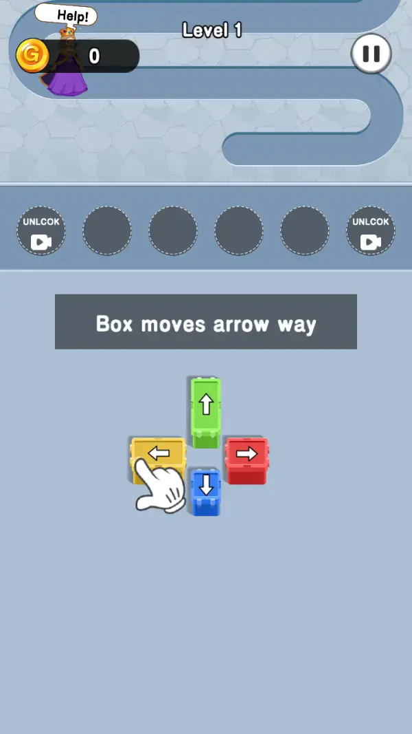 Block Puzzle: Save Girl gameplay screenshot