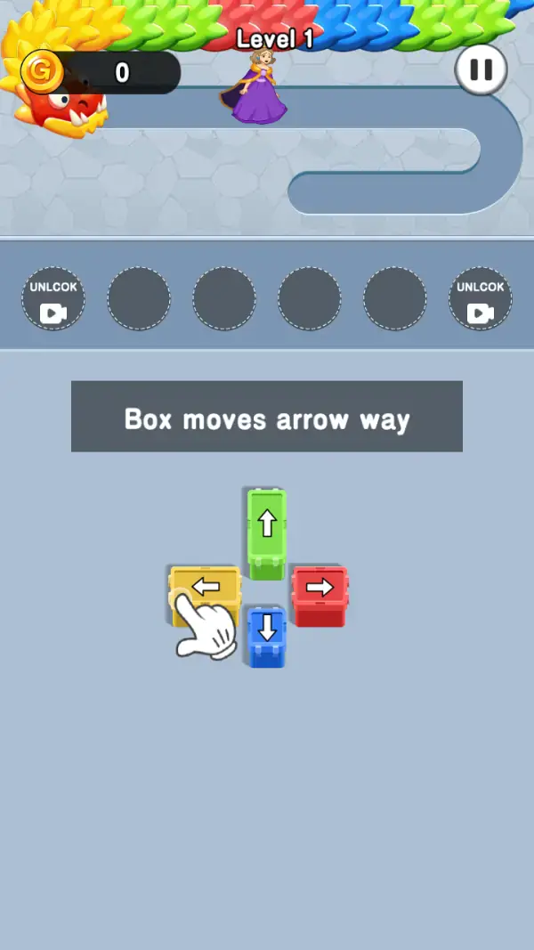 Block Puzzle: Save Girl gameplay screenshot