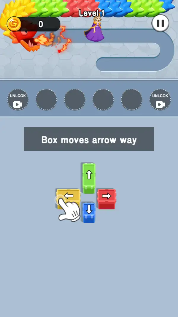 Block Puzzle: Save Girl gameplay screenshot