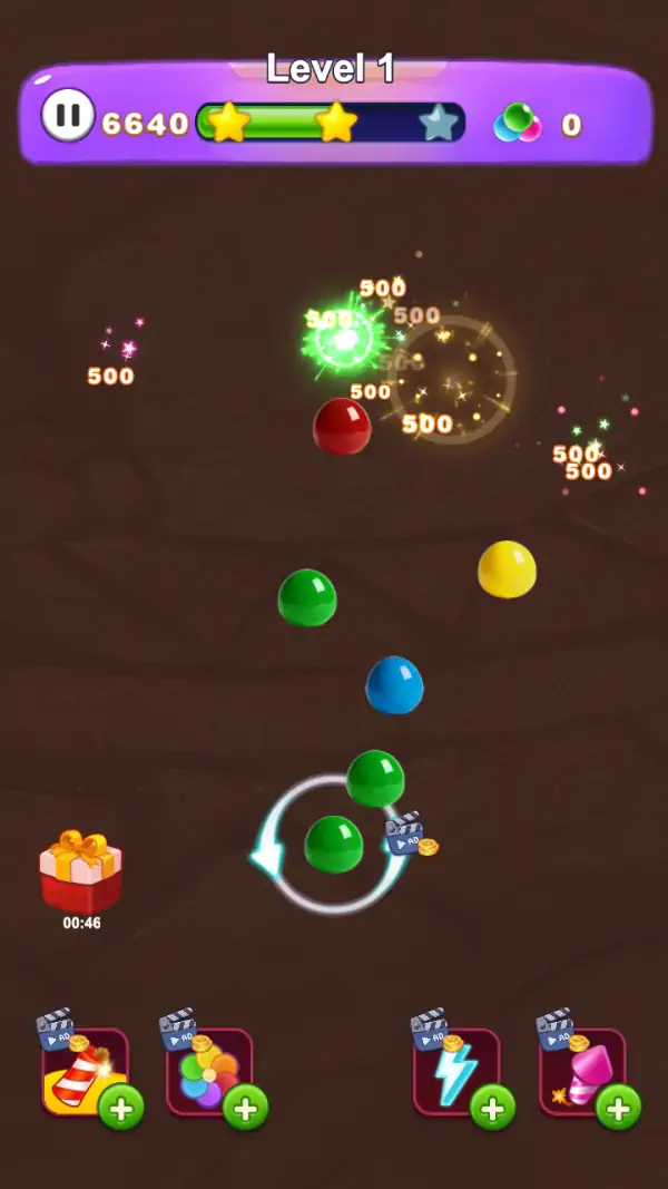 Bubble Safari gameplay screenshot