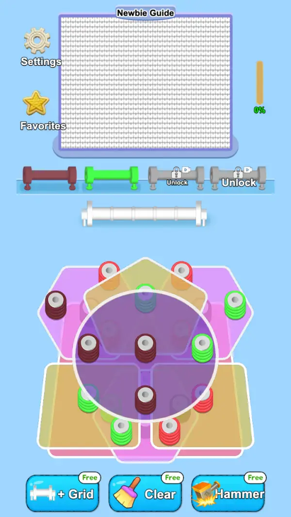 Puzzle Yarn Fun gameplay screenshot